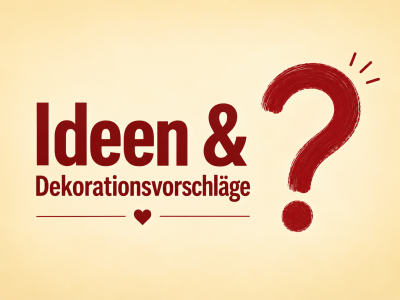Ideen&Dekorationsvorschläge