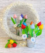Stofftulpen - 