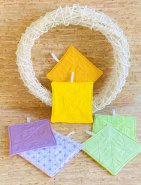 Topflappen verschiedene Farben Vlies Thermolam  - 