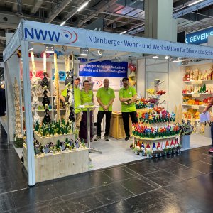 Start der Werkstätten:Messe in Nürnberg