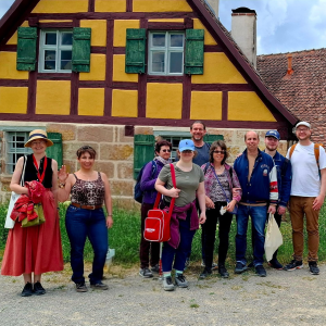 Betriebsausflug der Wäscherei  ins Fränkische Freilandmuseum