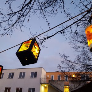 Wohnstätte 2 feiert Lichterfest